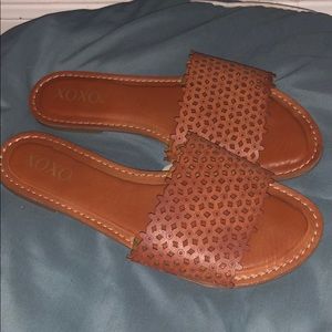Brown sandals